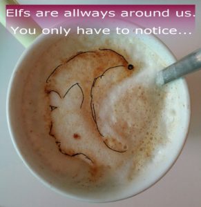 #Coffeetalk Elfs are allways around you uitjebewust